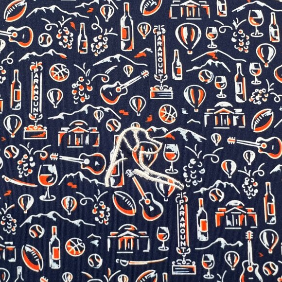 Rhoback The C'Ville Paramount Performance Polo Shirt in Admiral Navy Size Large - Picture 7 of 11